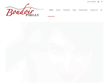 Tablet Screenshot of boudoirphilly.com